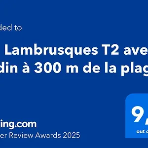 Les Lambrusques T2 Avec Jardin A 300 M De La Cavalaire-sur-Mer
